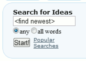 Find Ideas by Keyword
